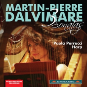 Dalvimare Martin-Pierre - Three Sonatas in der Gruppe CD bei Bengans Skivbutik AB (2607695)