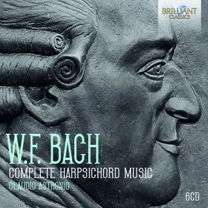 Bach W F - Complete Harpsichord Music (6 Cd) in der Gruppe CD bei Bengans Skivbutik AB (2607727)