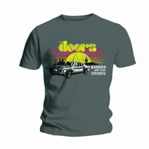 The Doors - Riders Uni Grey    in der Gruppe MERCH bei Bengans Skivbutik AB (2626340r)
