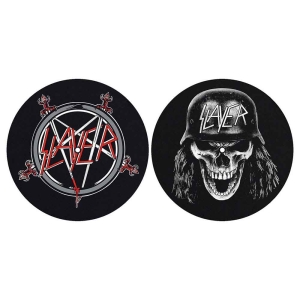 Slayer - Pentagram/Wehrmacht Slipmat Pair in der Gruppe Minishops / Slayer bei Bengans Skivbutik AB (2645227)