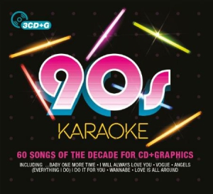 Various Artists - 90S Karaoke in der Gruppe CD bei Bengans Skivbutik AB (2674330)
