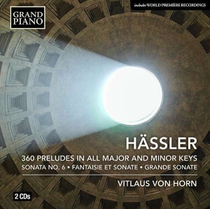 Hässler J W - 360 Préludes (Dans Tous Les Tons Ma in der Gruppe CD bei Bengans Skivbutik AB (2714755)