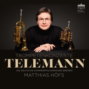 Telemann G P - Trumpet Concertos in der Gruppe Externt_Lager / Naxoslager bei Bengans Skivbutik AB (2721334)