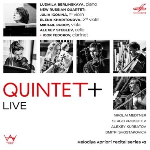 Kurbatov Alexey Medtner Nikolai - Quintet+ in der Gruppe CD bei Bengans Skivbutik AB (2728257)