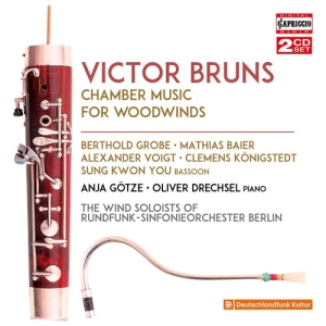 Bruns Victor - Chamber Music For Woodwinds in der Gruppe CD bei Bengans Skivbutik AB (2728261)