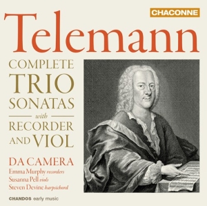 Telemann G P - Complete Trio Sonatas in der Gruppe CD bei Bengans Skivbutik AB (2728267)