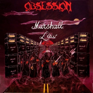 Obsession - Marshall Law (Re-Issue) in der Gruppe CD / Hårdrock bei Bengans Skivbutik AB (2749481)