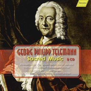 Telemann G P - Sacred Music (8 Cd) in der Gruppe CD bei Bengans Skivbutik AB (2822331)