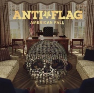 Anti-Flag - American Fall (Vinyl Golden Disc) in der Gruppe VINYL bei Bengans Skivbutik AB (2829937)