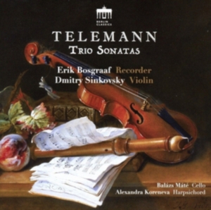 Telemann G P - Trio Sonatas in der Gruppe Externt_Lager / Naxoslager bei Bengans Skivbutik AB (2865269)