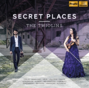 The Twiolins - Secret Places in der Gruppe CD bei Bengans Skivbutik AB (2865286)