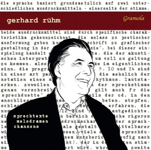 Rühm Gerhard - Sprechtexte, Melodramen, Chansons in der Gruppe CD bei Bengans Skivbutik AB (2873656)