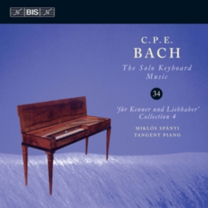 Bach C P E - Solo Keyboard Music, Vol. 34 in der Gruppe CD bei Bengans Skivbutik AB (2896228)