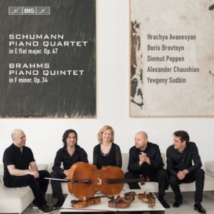 Schumann Robert Brahms Johannes - Piano Quartet Piano Quintet in der Gruppe MUSIK / SACD / Klassiskt bei Bengans Skivbutik AB (2896229)