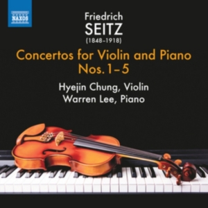 Seitz Friedrich - Concertos For Violin And Piano Nos. in der Gruppe CD bei Bengans Skivbutik AB (2925326)