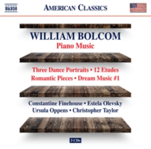 Bolcom William - Music For Solo Piano (3 Cd) in der Gruppe CD bei Bengans Skivbutik AB (2925329)