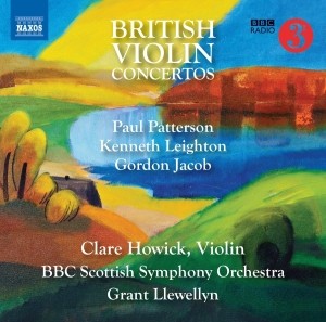Patterson Paul Leighton Kenneth - British Violin Concertos in der Gruppe CD bei Bengans Skivbutik AB (2925334)