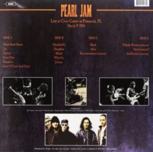 Pearl Jam - Live Civic Center Pensacola 1994 in der Gruppe Minishops / Pearl Jam bei Bengans Skivbutik AB (2979319)