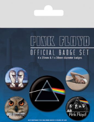 Pink Floyd - Pink Floyd Badge Pack Pin in der Gruppe Minishops / Pink Floyd bei Bengans Skivbutik AB (2988080)