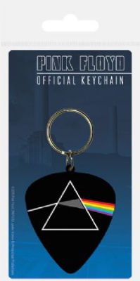 Pink Floyd - Pink Floyd Plectrum Rubber Keychain (Darkside Of The Moon) in der Gruppe Minishops / Pink Floyd bei Bengans Skivbutik AB (2996554)