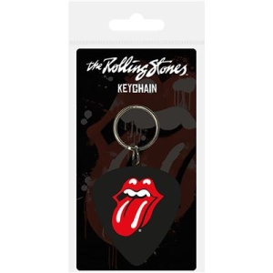 Rolling Stones - Rolling Stones Rubber Keychain (Plectrum in der Gruppe Minishops / Rolling Stones bei Bengans Skivbutik AB (2996555)