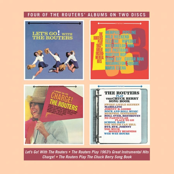 Routers - Let's Go!/Play 1963/Charge/Chuck Be in der Gruppe CD / Pop bei Bengans Skivbutik AB (2998345)