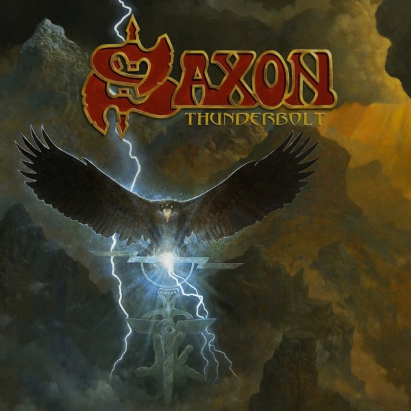 Saxon - Thunderbolt (Vinyl Red) in der Gruppe VINYL / Hårdrock/ Heavy metal bei Bengans Skivbutik AB (3011915)