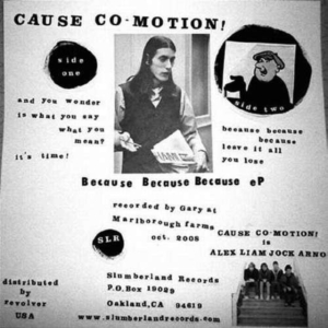 Cause Co-Motion! - Because Because Because in der Gruppe VINYL / Pop-Rock bei Bengans Skivbutik AB (3013853)