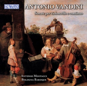Vandini Antonio - Sonatas For Cello And Continuo in der Gruppe CD bei Bengans Skivbutik AB (3028599)