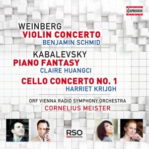 Weinberg Mieczyslaw Kabalevsky D - Russian Concertos in der Gruppe CD bei Bengans Skivbutik AB (3029855)