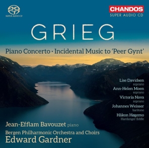 Grieg Edvard - Piano Concerto & Peer Gynt in der Gruppe MUSIK / SACD / Klassiskt bei Bengans Skivbutik AB (3029857)