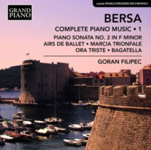 Bersa Blagoje - Piano Works, Vol. 1 in der Gruppe CD bei Bengans Skivbutik AB (3029875)