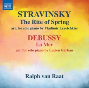 Stravinsky Igor Debussy Claude - The Rite Of Spring & La Mer (Arr. F in der Gruppe CD bei Bengans Skivbutik AB (3029877)