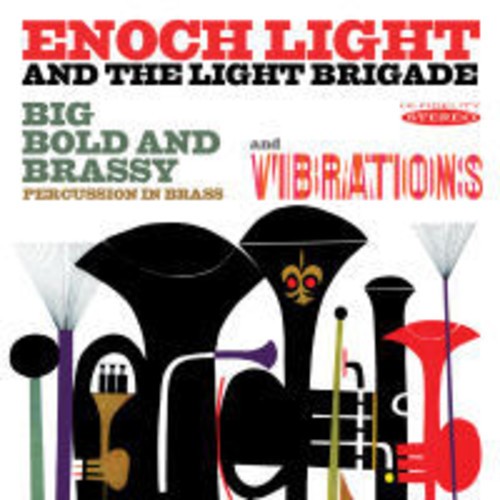 Enoch Light - Big Bold & Brassy & Vibrations in der Gruppe CD / Pop bei Bengans Skivbutik AB (3034720)