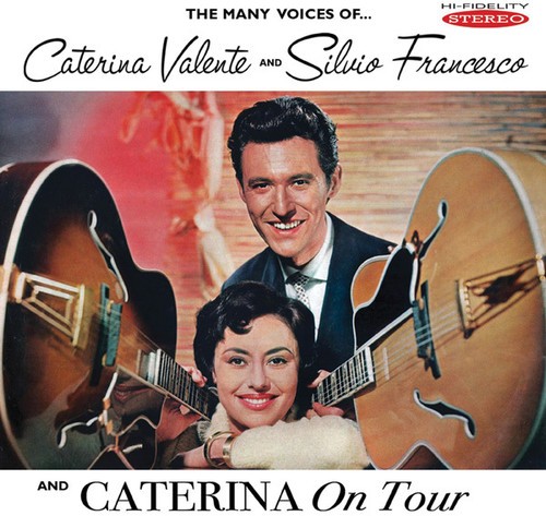 Caterina Valente - Many Voices Of & Caterina On Tour in der Gruppe CD / Pop bei Bengans Skivbutik AB (3034728)