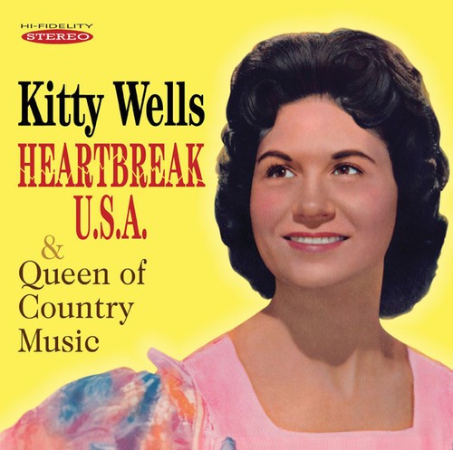 Wells Kitty - Heartbreak U.S.A. & Queen Of Countr in der Gruppe CD / Country bei Bengans Skivbutik AB (3034733)