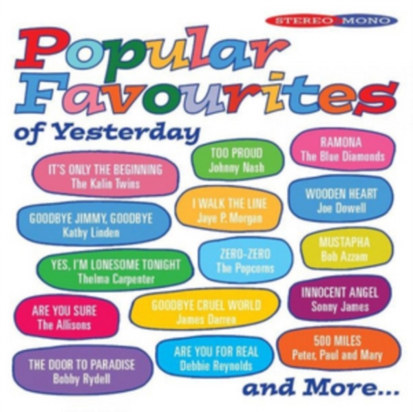 Blandade Artister - Popular Favourites Of Yesterday in der Gruppe CD / Bestseller bei Bengans Skivbutik AB (3034748)