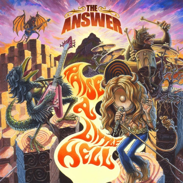 Answer - Raise A Little Hell - Ltd.Ed.Digipa in der Gruppe CD / Hårdrock/ Heavy metal bei Bengans Skivbutik AB (3039624)
