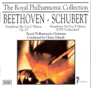 Royal Philharmonic Orchestra/Gibaul - Beethoven/Schubert: Sinfonie 5 in der Gruppe CD / Pop bei Bengans Skivbutik AB (3042088)