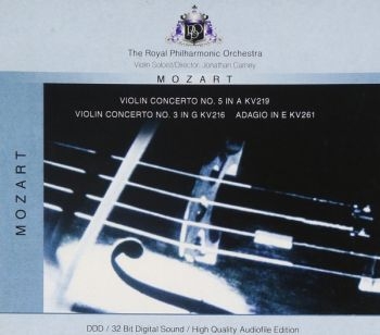 Royal Philharmonic Orchestra - Mozart: Violinkonzerte 5,3 in der Gruppe CD / Pop bei Bengans Skivbutik AB (3042115)