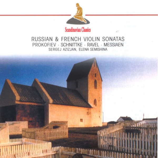 Azizian Sergej - Elena Semishina - Russian & French Violin Sonata in der Gruppe CD / Bestseller bei Bengans Skivbutik AB (3042168)