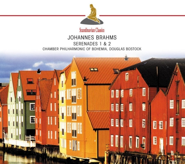 Bostock Douglas/Chamber Philharmoni - Brahms: Serenades 1 & 2 in der Gruppe CD / Bestseller bei Bengans Skivbutik AB (3042190)