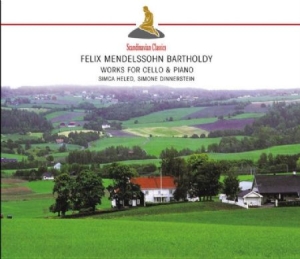 Heled Simca - Simone Dinnerstein - Mendelssohn: Works For Cello in der Gruppe CD bei Bengans Skivbutik AB (3042248)