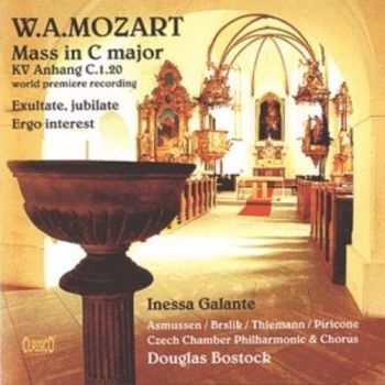 Czech Chamber Philharmonic And Chor - Mozart: Mass In C Major, Exu in der Gruppe CD / Pop bei Bengans Skivbutik AB (3042251)