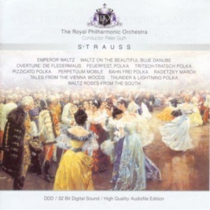 Royal Philharmonic Orchestra/Guthpe - Strauss Family in der Gruppe MUSIK / SACD / Pop bei Bengans Skivbutik AB (3042552)