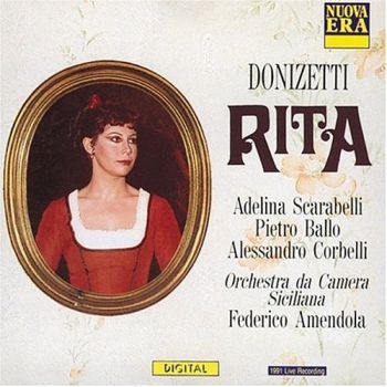 Scarabelli/Ballo/Orchestra Da Camer - Donizetti: Rita in der Gruppe CD / Bestseller bei Bengans Skivbutik AB (3042748)