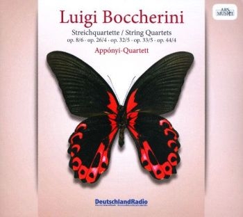 Appónyi-Quartett - Boccherini: Streichquartette in der Gruppe CD / Bestseller bei Bengans Skivbutik AB (3042908)