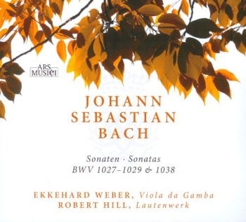 Weber/Hill - Bach:Sonaten Bwv1027-1029&1038 in der Gruppe CD / Bestseller bei Bengans Skivbutik AB (3042934)