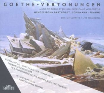 Freiburger Bachchor/Swf Sinfonieorc - Goethe-Vertonungen in der Gruppe CD / Pop bei Bengans Skivbutik AB (3042944)