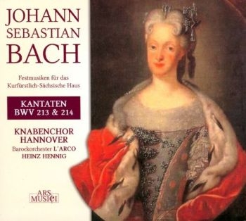Knabenchor Hannover/Hennig - Bach: Kantaten Bwv213&214 in der Gruppe CD / Bestseller bei Bengans Skivbutik AB (3042951)